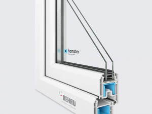 window profile - rehau blitz new - rehau grazio 3D Model