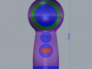 samsung gear 360 - 2017 3D Model