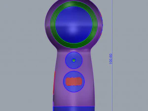 samsung gear 360 - 2017 3D Model
