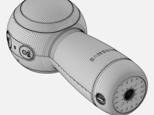 samsung gear 360 - 2017 3D Model