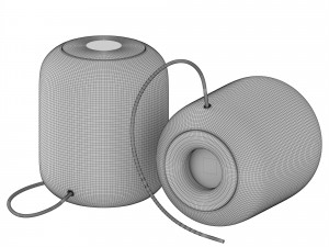 apple homepod Modelo 3D