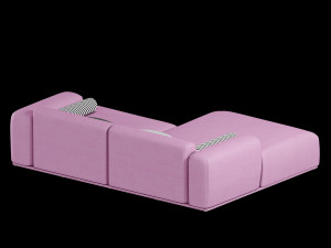 classic interior pink Modelo 3D