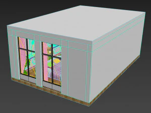 classic interior pink 3D Model