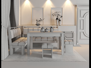 kitchen area Modelo 3D