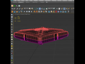 water-filled road fences Model 3D