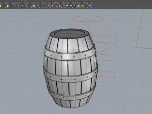 water-filled road fences 3D Model