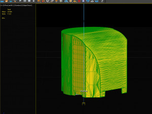 water-filled road fences Model 3D