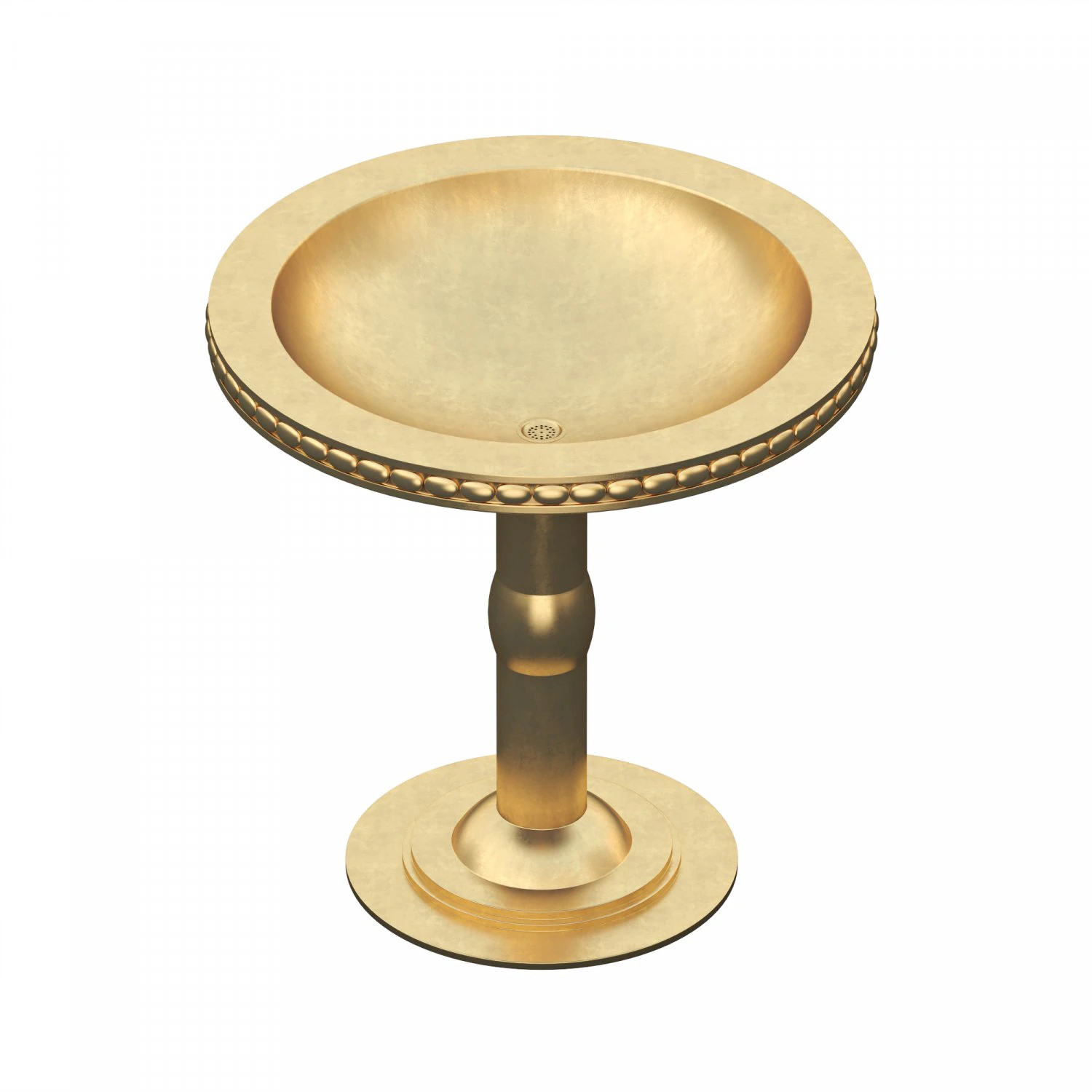 bowl for brass hamam 3D Model .c4d .max .obj .3ds .fbx .stl .blend 