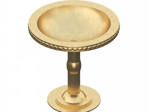 bowl for brass hamam 3D Model