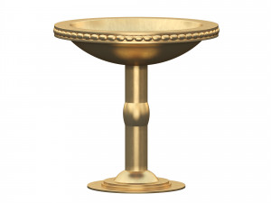 bowl for brass hamam Modelo 3D