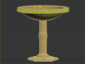 bowl for brass hamam Modelo 3D