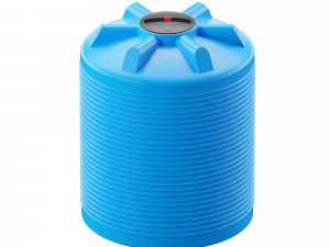 iron crate for water barrels Modelo 3D