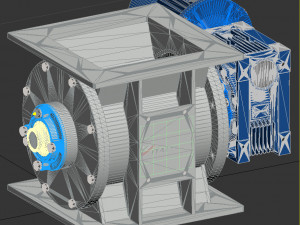rotary feeder - gate lock - rp 210 italtech 3D Model