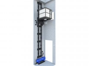 industrial lift - nevsky shipyard 3D Model