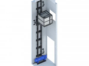 industrial lift - nevsky shipyard 3D Model