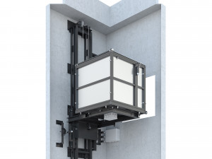 industrial lift - nevsky shipyard Model 3D