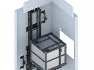 industrial lift - nevsky shipyard 3D Model