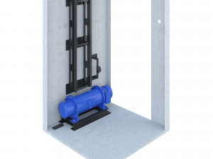 industrial lift - nevsky shipyard Model 3D