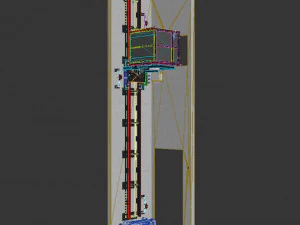 industrial lift - nevsky shipyard 3D Model