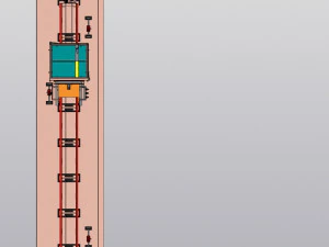 industrial lift - nevsky shipyard 3D Model