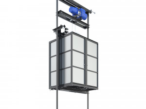 industrial lift - portal lc partner 3 3D Model