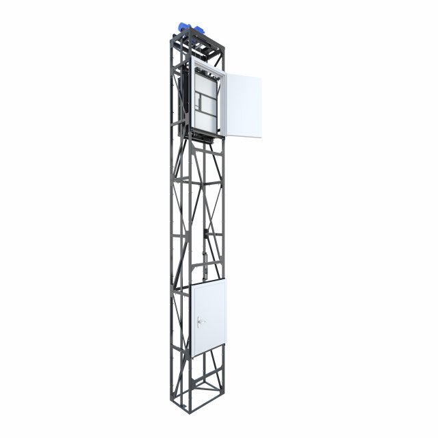 industrial lift - don bosco Model 3D .c4d .max .obj .3ds .fbx .stl .blend 