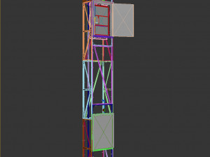 industrial lift - don bosco Model 3D