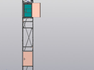 industrial lift - don bosco Model 3D