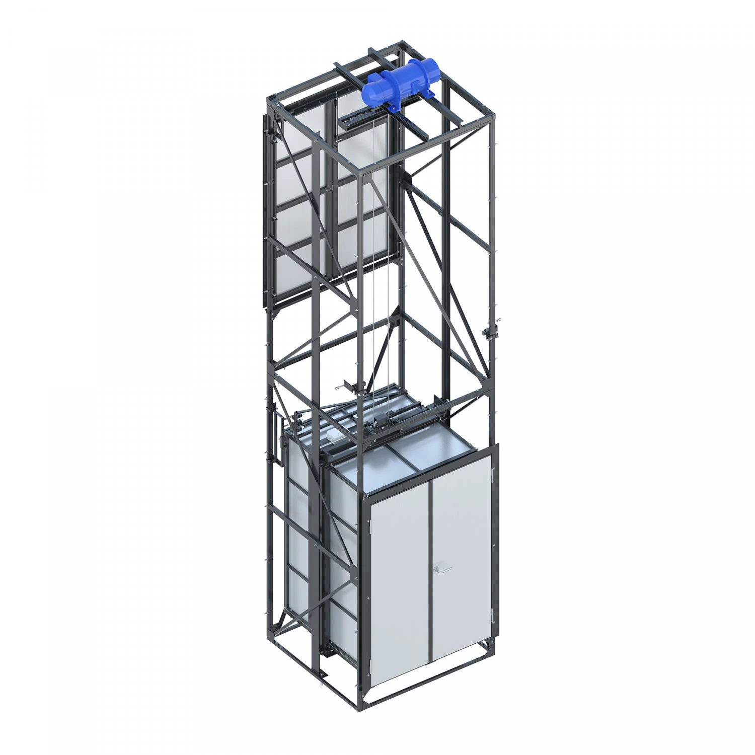 industrial lift - vanguard 3D Model .c4d .max .obj .3ds .fbx .stl .blend 