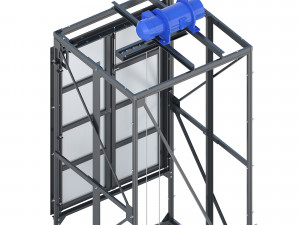 industrial lift - vanguard 3D Model