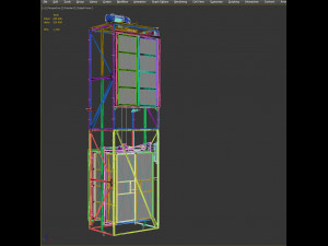 industrial lift - vanguard 3D Model