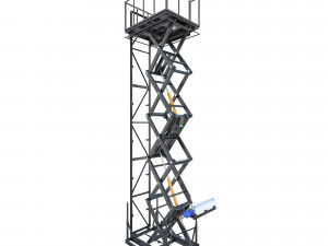 industrial lift - peterbag Model 3D