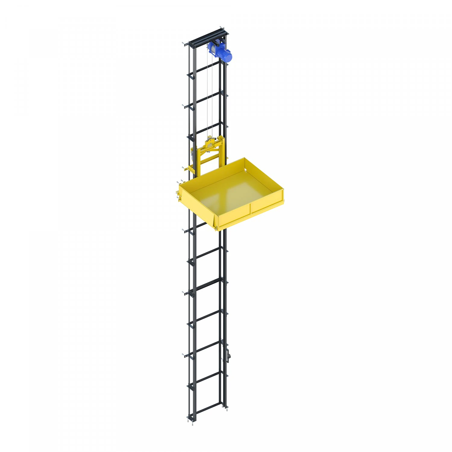 industrial lift - folio 3D Model .c4d .max .obj .3ds .fbx .stl .blend 