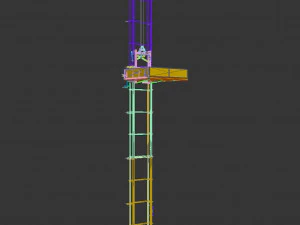 industrial lift - folio 3D Model