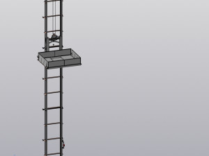 industrial lift - folio Modelo 3D