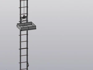 industrial lift - folio 3D Model