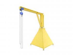 industrial lift - sibmashtitan 3D Модель