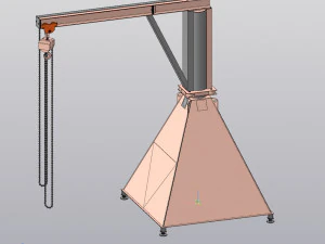 industrial lift - sibmashtitan 3D Model