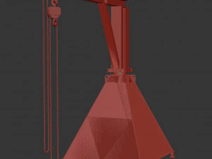 industrial lift - sibmashtitan 3D Model
