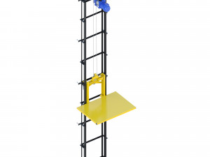 industrial lift - su-77 3D मॉडल