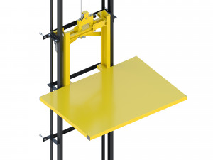 industrial lift - su-77 Model 3D