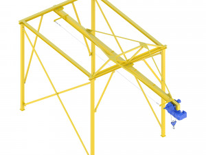 industrial lift - interfom 3D मॉडल