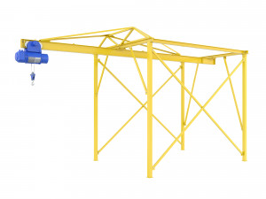 industrial lift - interfom 3D-Modell