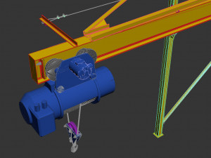industrial lift - interfom 3D-Modell