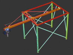 industrial lift - interfom 3D-Modell