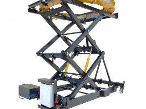 industrial lift - oborontest horizontal coil Model 3D
