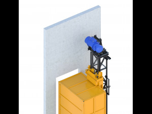 industrial lift - stepan razin 2-5m Model 3D