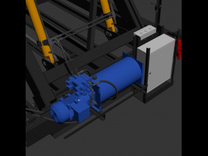 industrial lift - s7 engineering 3D 模型