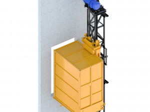 industrial lift - stepan razin 6m Modello 3D