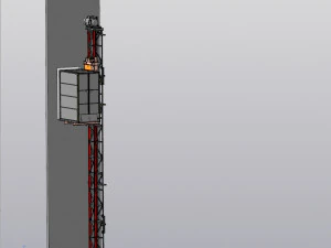 industrial lift - stepan razin 6m 3D Model
